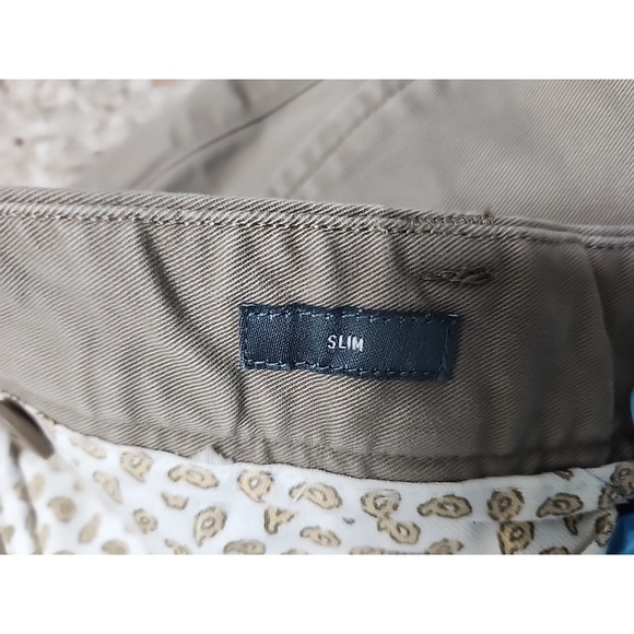 Bonobos Pants Men's 34x34 Brown Chino Slim Fit 34x33 Actual - Picture 3 of 11